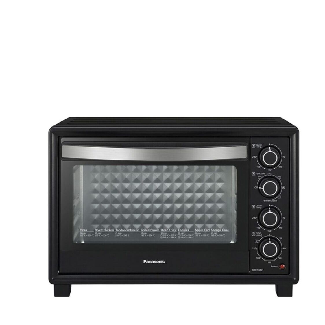 Panasonic Electric Oven With Rotisserie Fork & Convection 38L (NB-HB3801K)