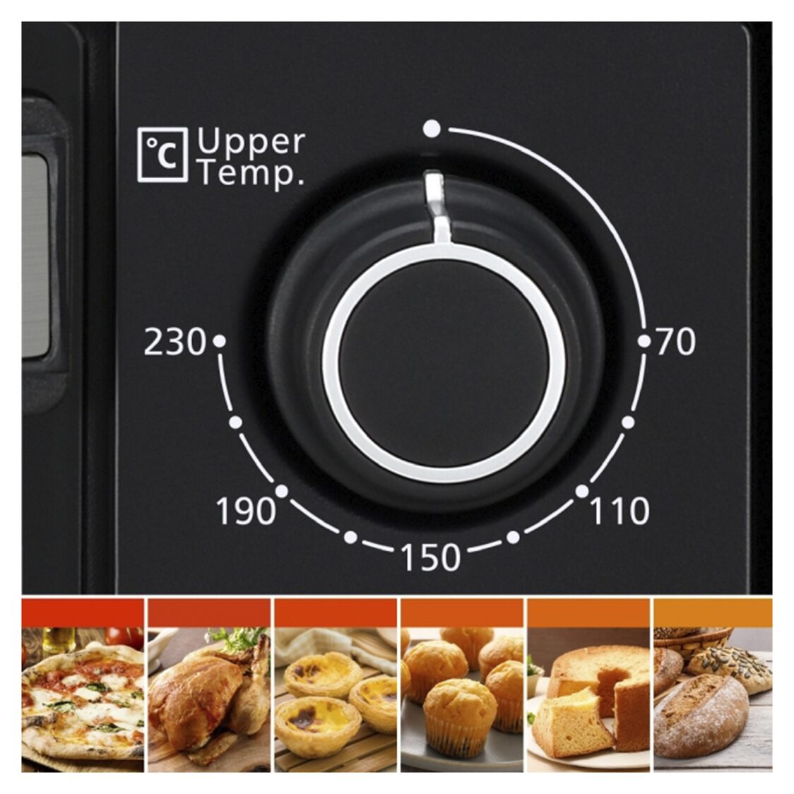 Panasonic Electric Oven With Rotisserie Fork & Convection 38L (NB-HB3801K)