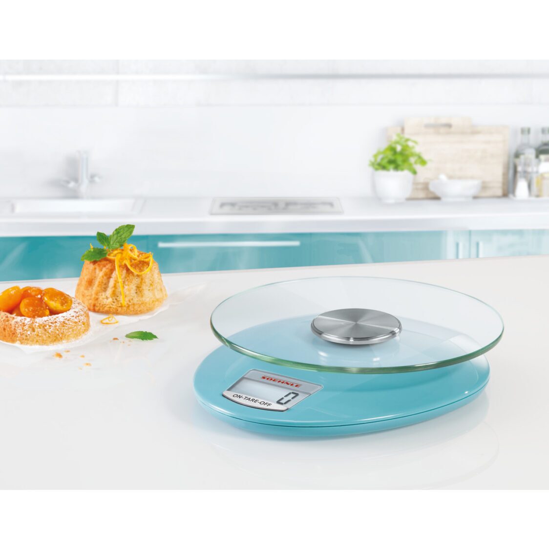 Soehnle KSD Roma Sky Blue Kitchen Scale