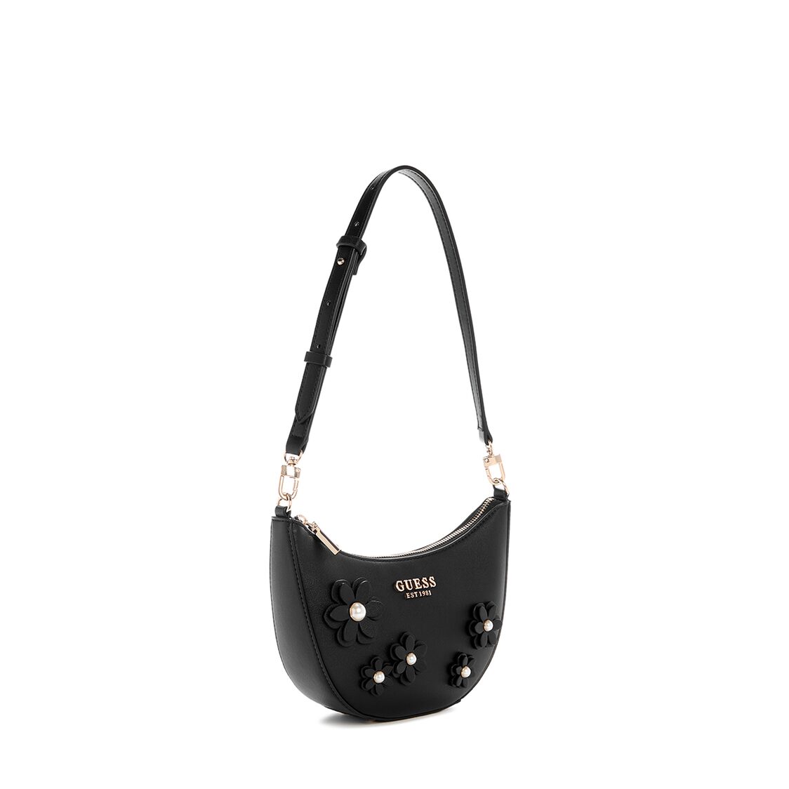 Guess Zaria Mini Top Zip Shoulder Bag