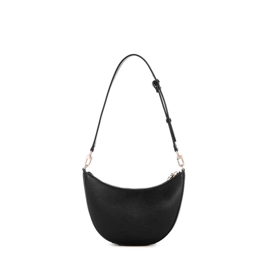 Guess Zaria Mini Top Zip Shldr Bag - Black