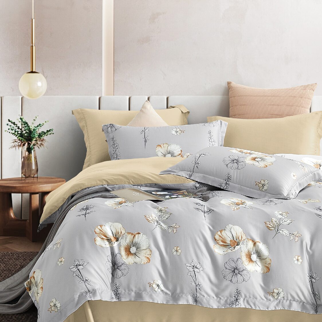 Suzanne Sobelle 83 Mila Bed Set / Fitted Sheet / Comforter
