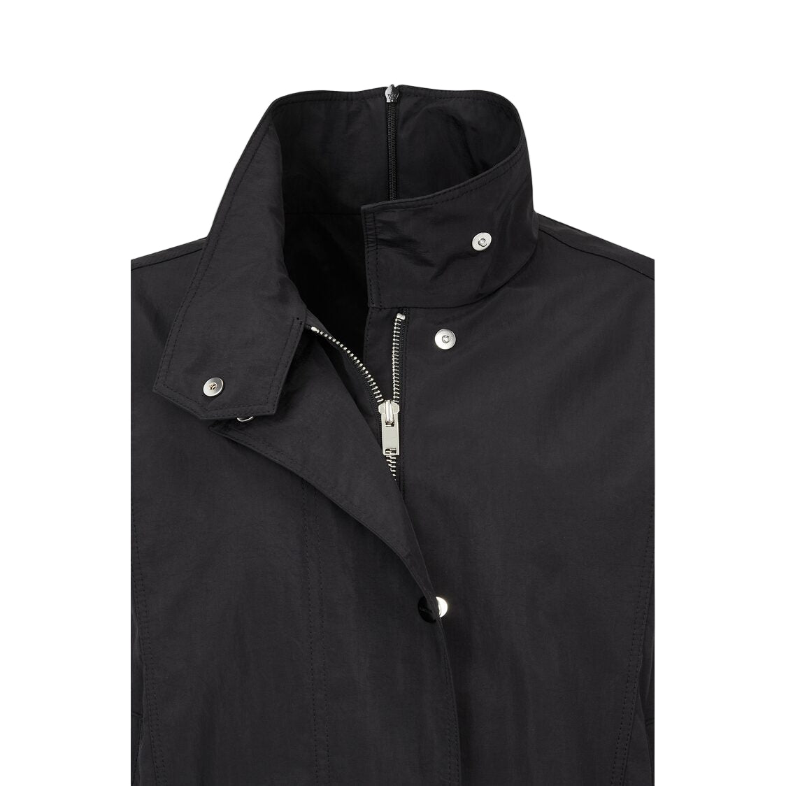 Voice Of Voices Nylon High Neck Double Closer Jumper