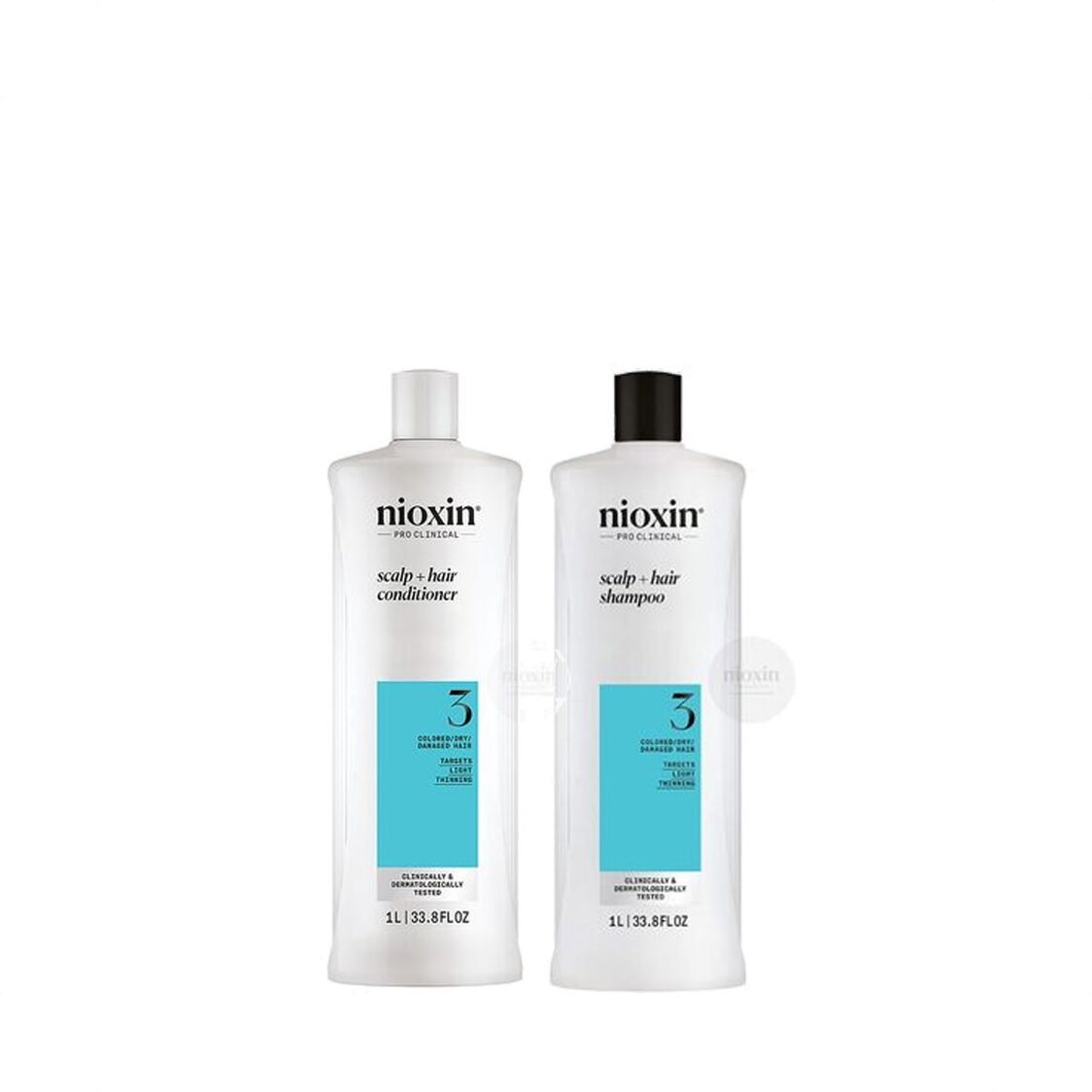 Nioxin System 3 Shampoo and Conditioner Bundle 1000ml