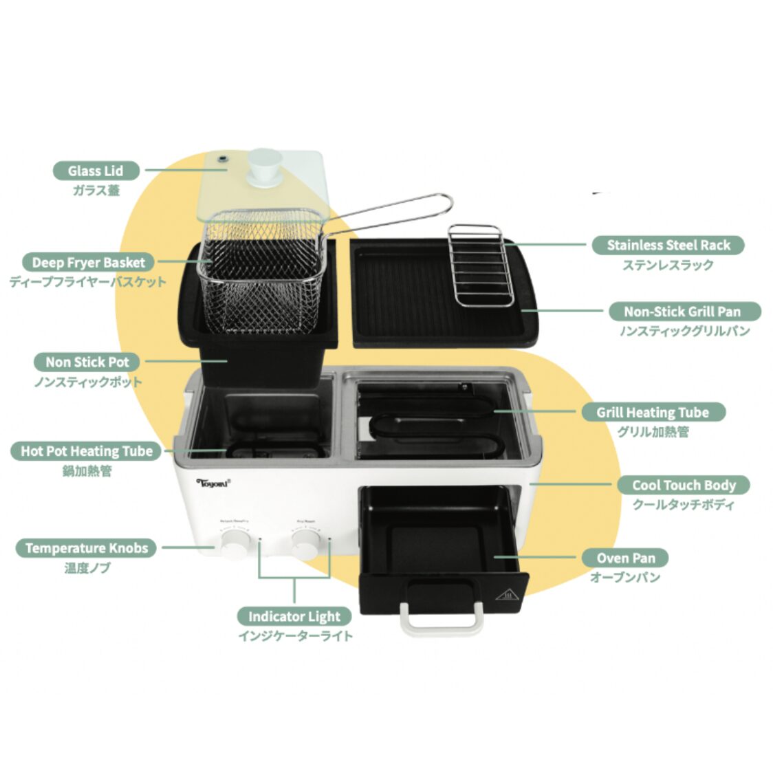 Toyomi Cozy Multi Cooker BF1000A