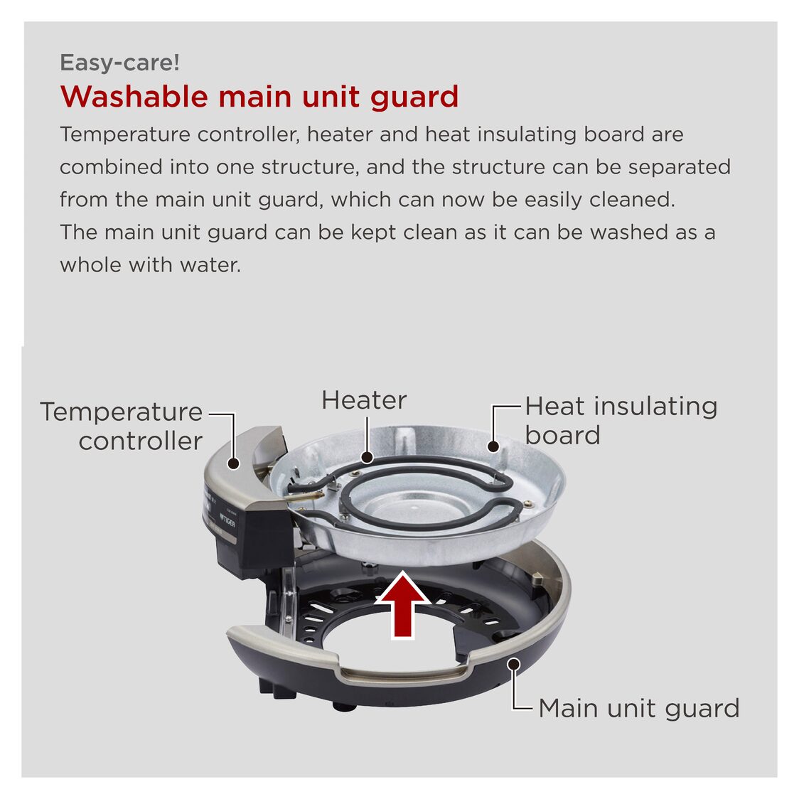 TIGER Electric Steamboat With Far Infrared Ceramic Coating (CQD-B10S)