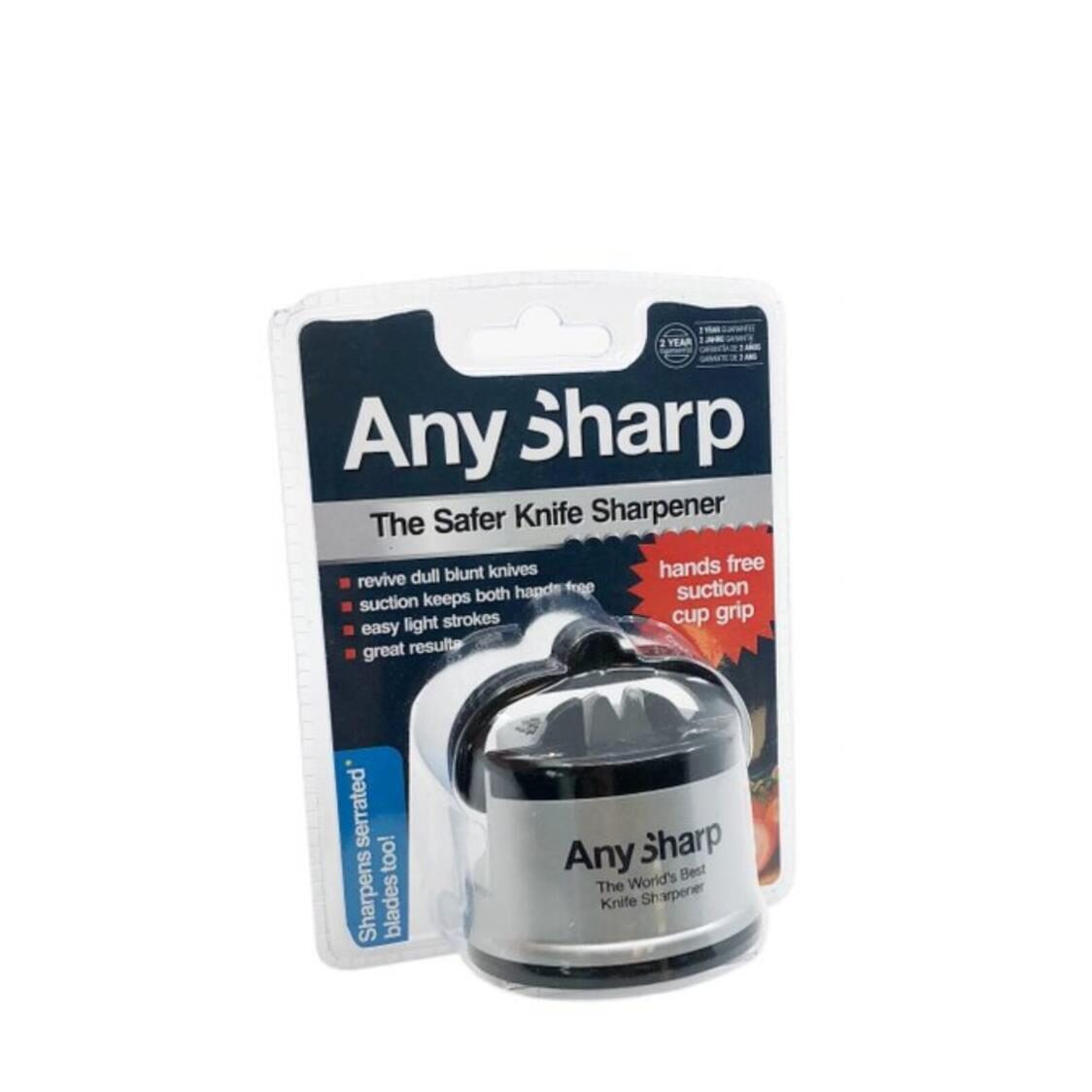 AnySharp Knife Sharpener Silver