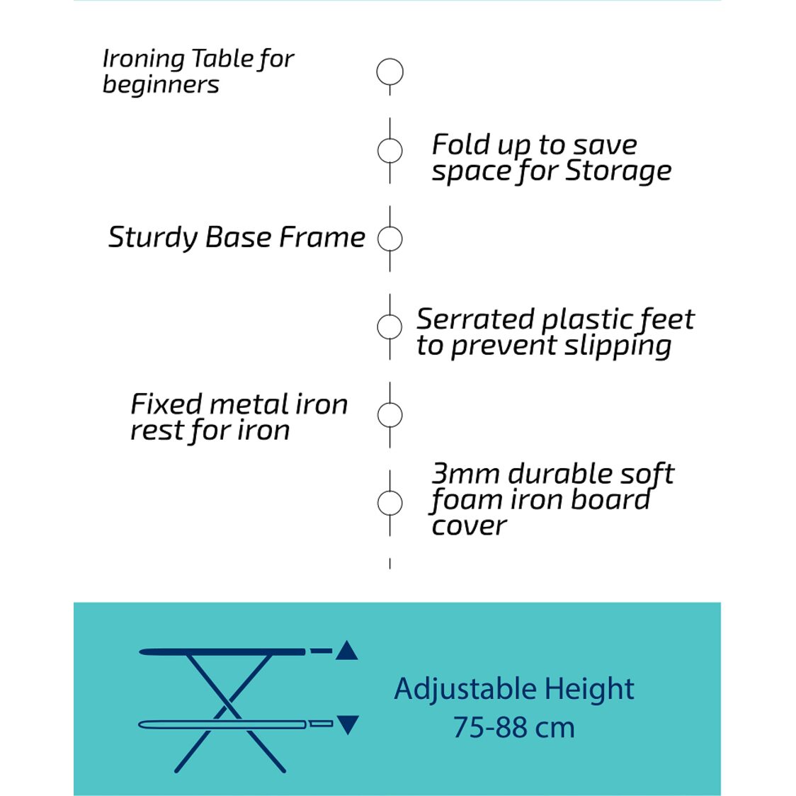 Leifheit Classic Basic Ironing Board