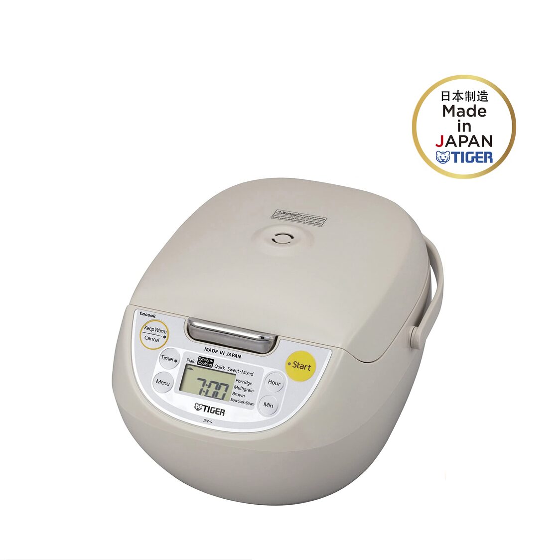 TIGER TACOOK 4-in-1 Function Rice Cooker 1.0L (JBV-S10S)