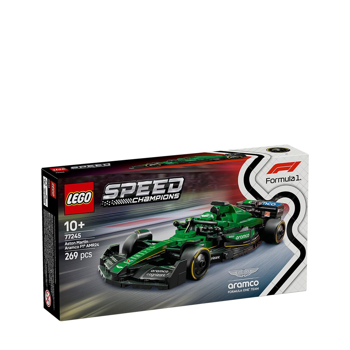 Lego Aston Martin Aramco F1® AMR24 Race Car 77245
