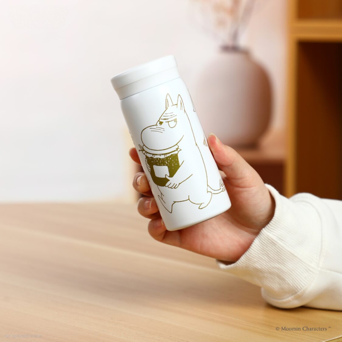 VIPO X Moomin Vacuum Cup 200ml - Angry Moomin MM37436