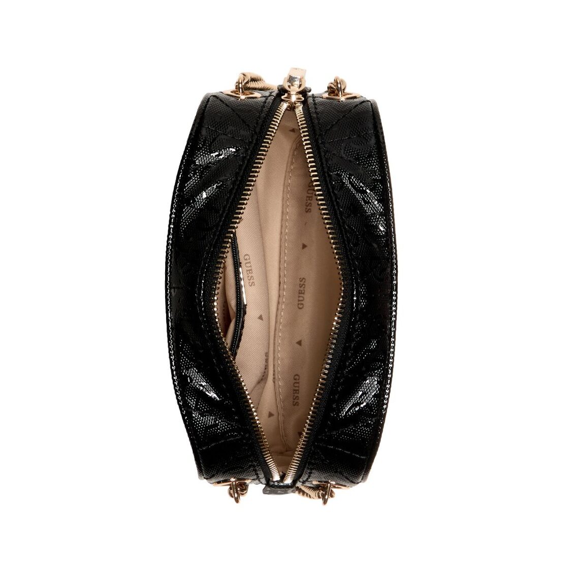 Guess Aldina Camera Crossbody - Black