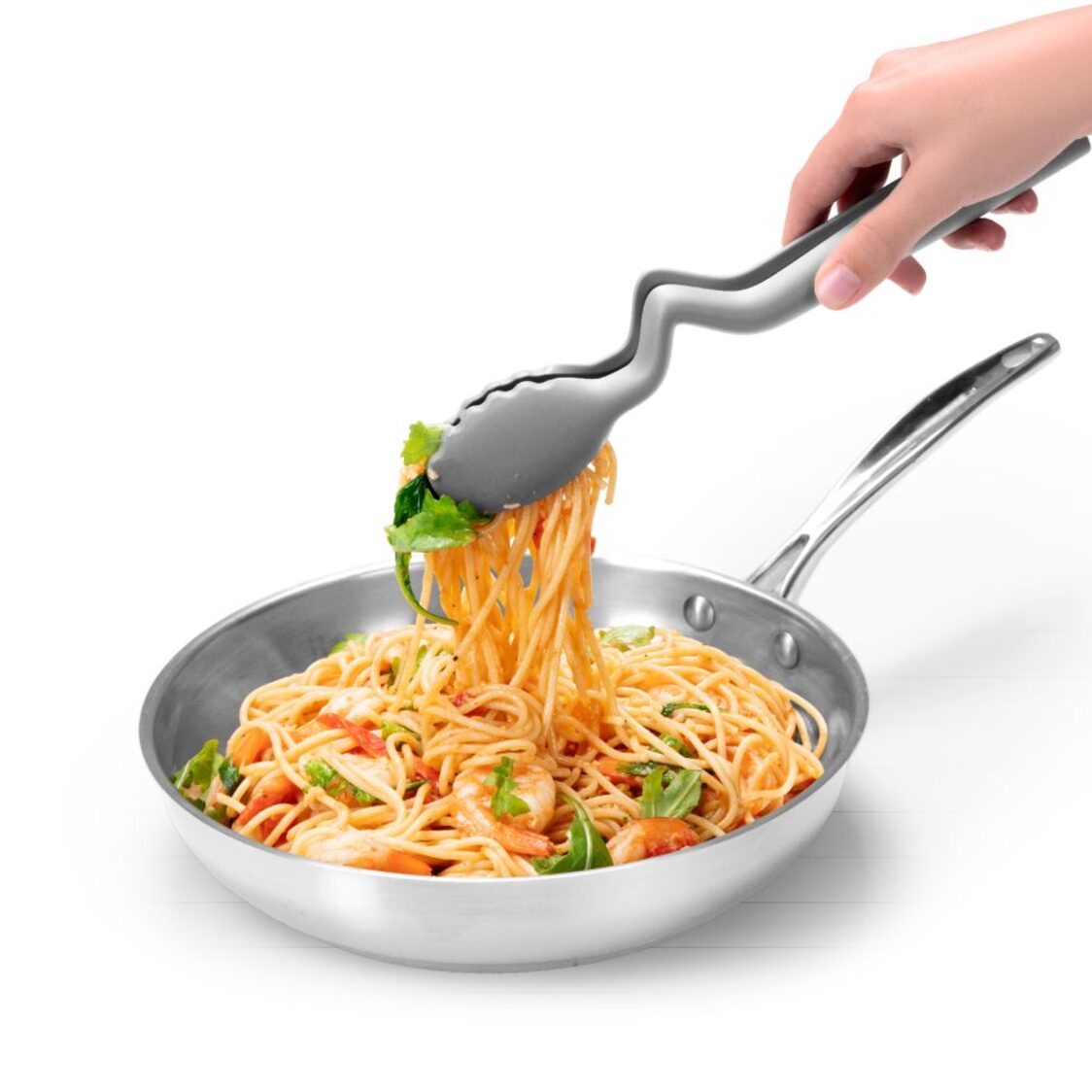 Dreamfarm S/S Nylon Tong L26.7cm Grey Clongs Lite