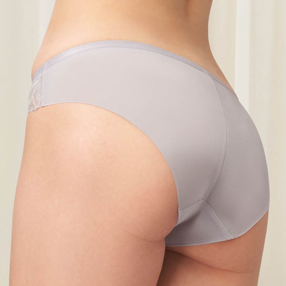 Triumph Magnolia Lace High Leg Brief Feather