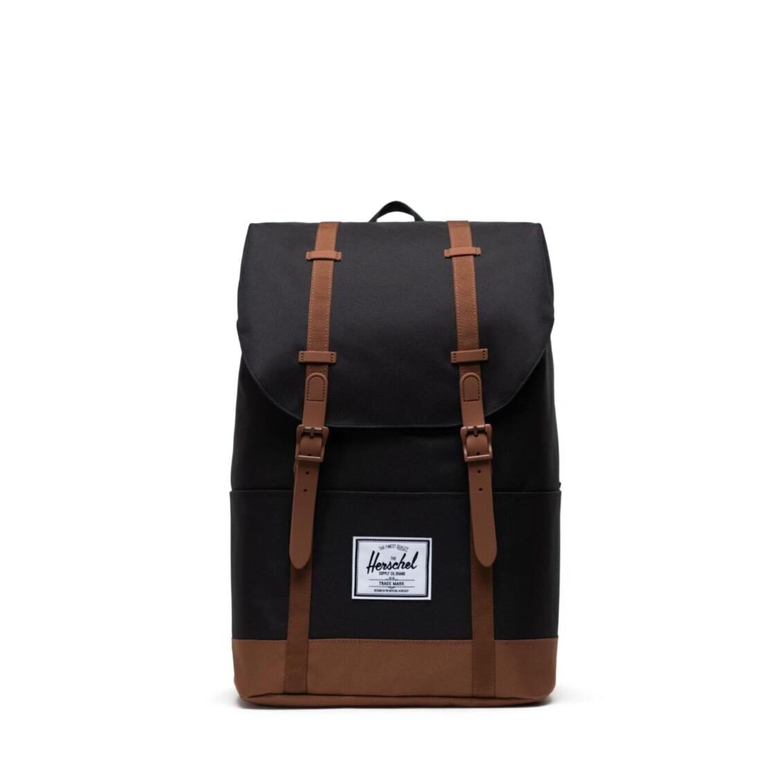 Herschel Retreat Black Backpack