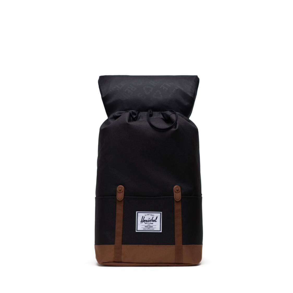 Herschel Retreat Black Backpack