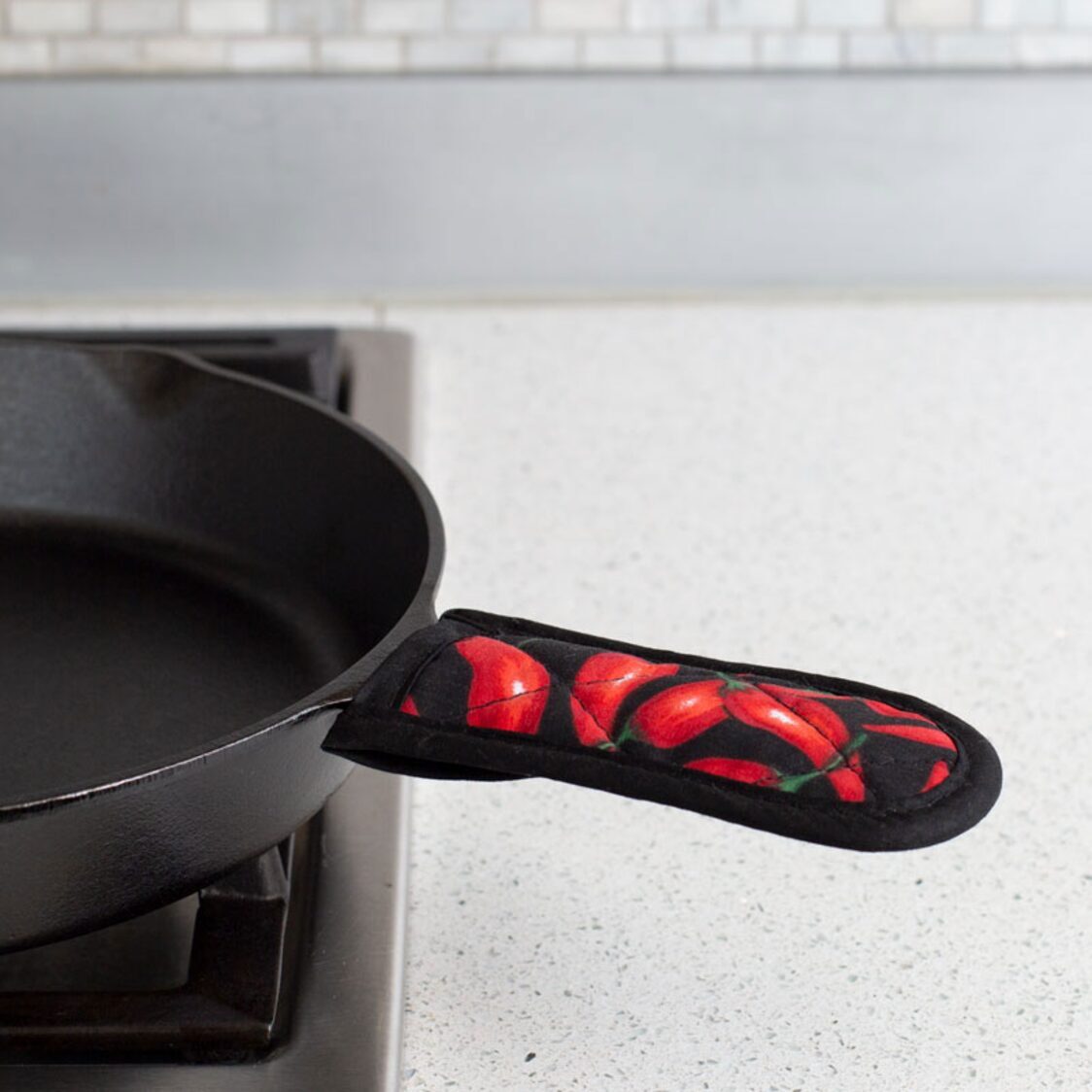 Lodge Set of 2 Striped Fabric Hot Handle Holders