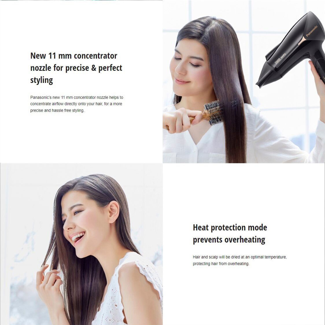 PANASONIC Ionity Hair Dryer 2000W (EH-NE66-K605)