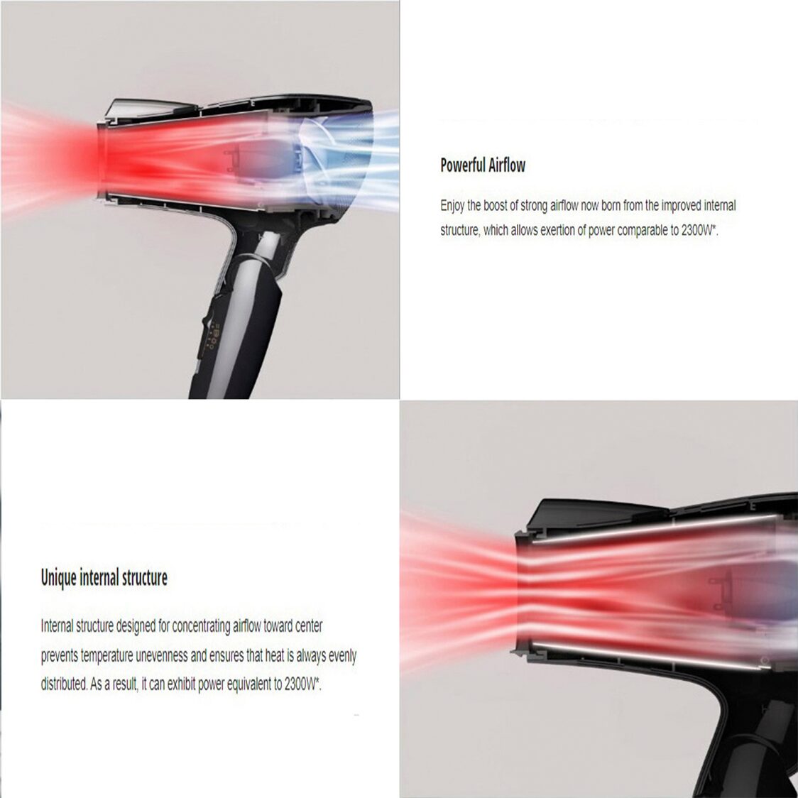 PANASONIC Ionity Hair Dryer 2000W (EH-NE66-K605)