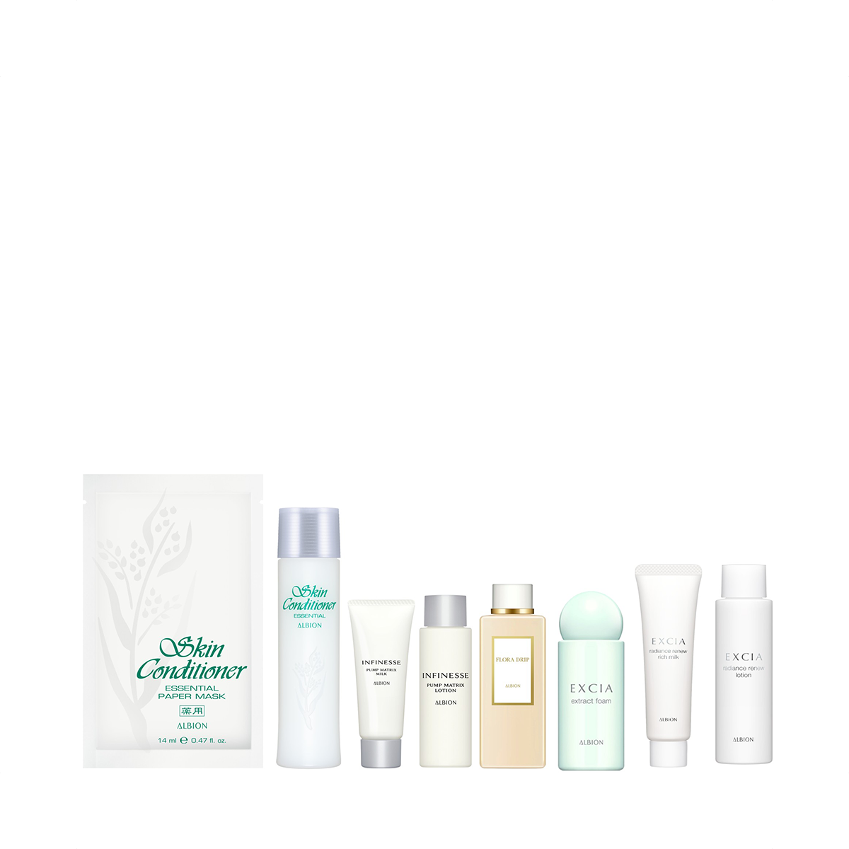 Receive 8-pc gift (worth $179) with nett spend $390 on Albion (Gift with Purchase)