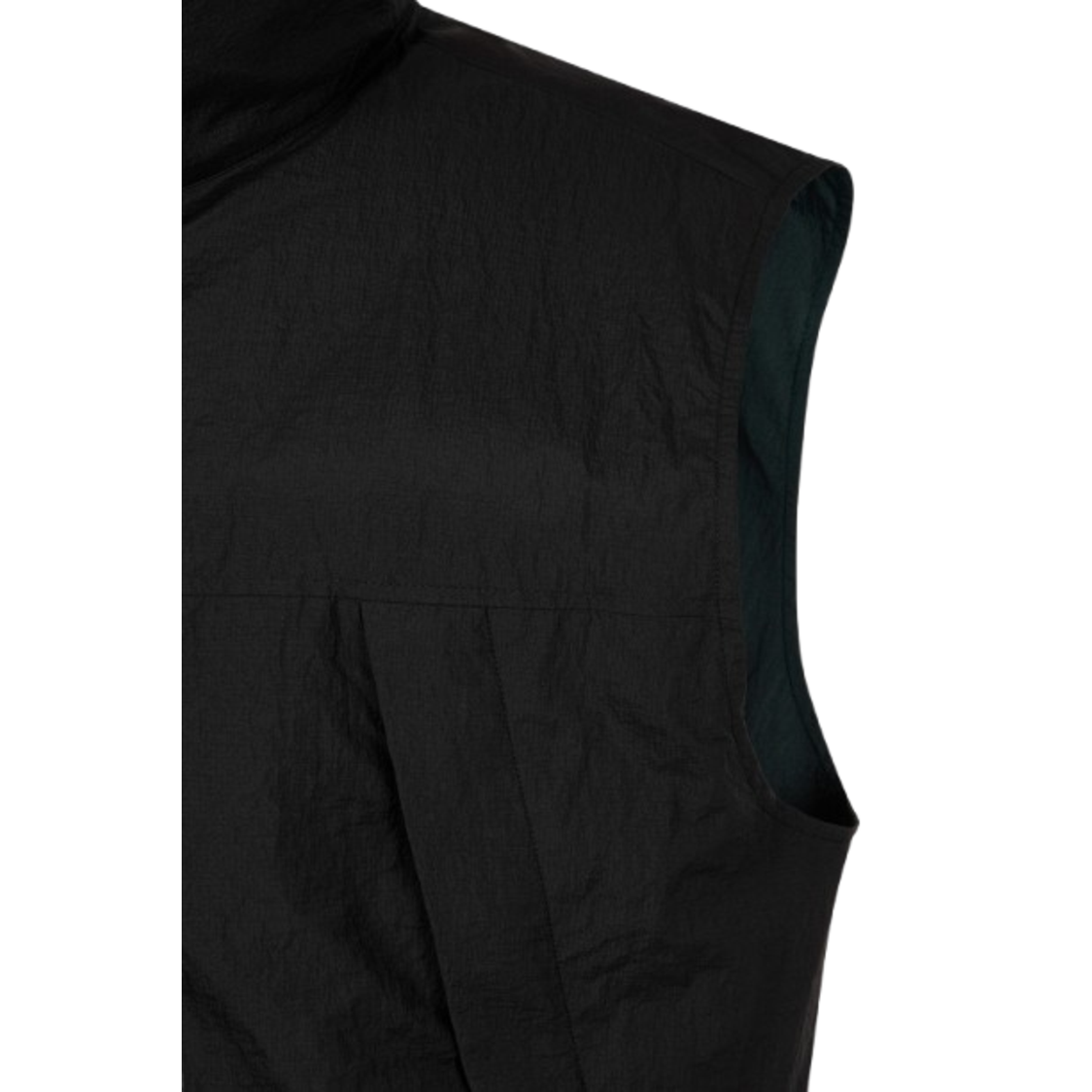 Studio Tomboy Nylon Reversible Vest Black