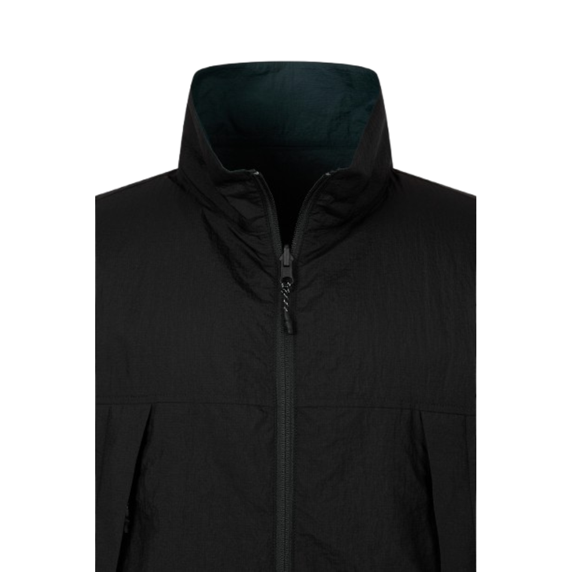 Studio Tomboy Nylon Reversible Vest Black