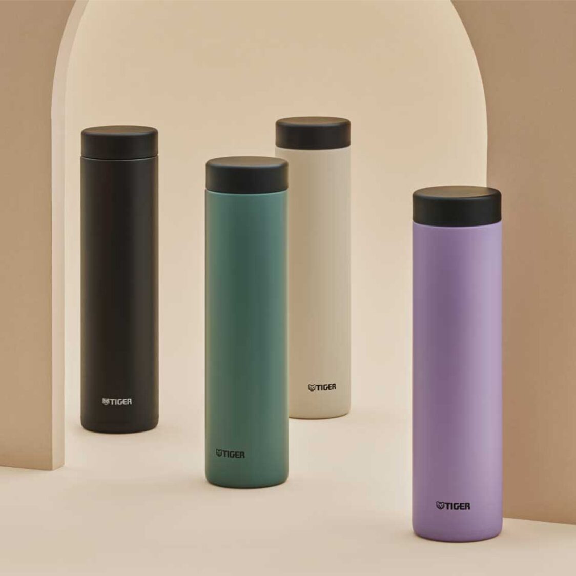 TIGER Double Stainless Steel Bottle 600ml - Lavender (MMZ-W060 VW)