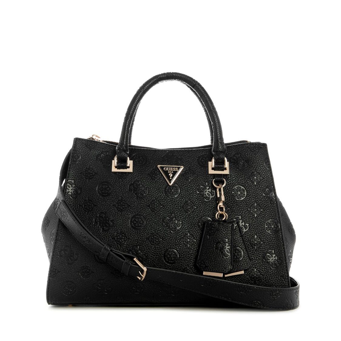Guess Cresidia II Society Satchel Logo