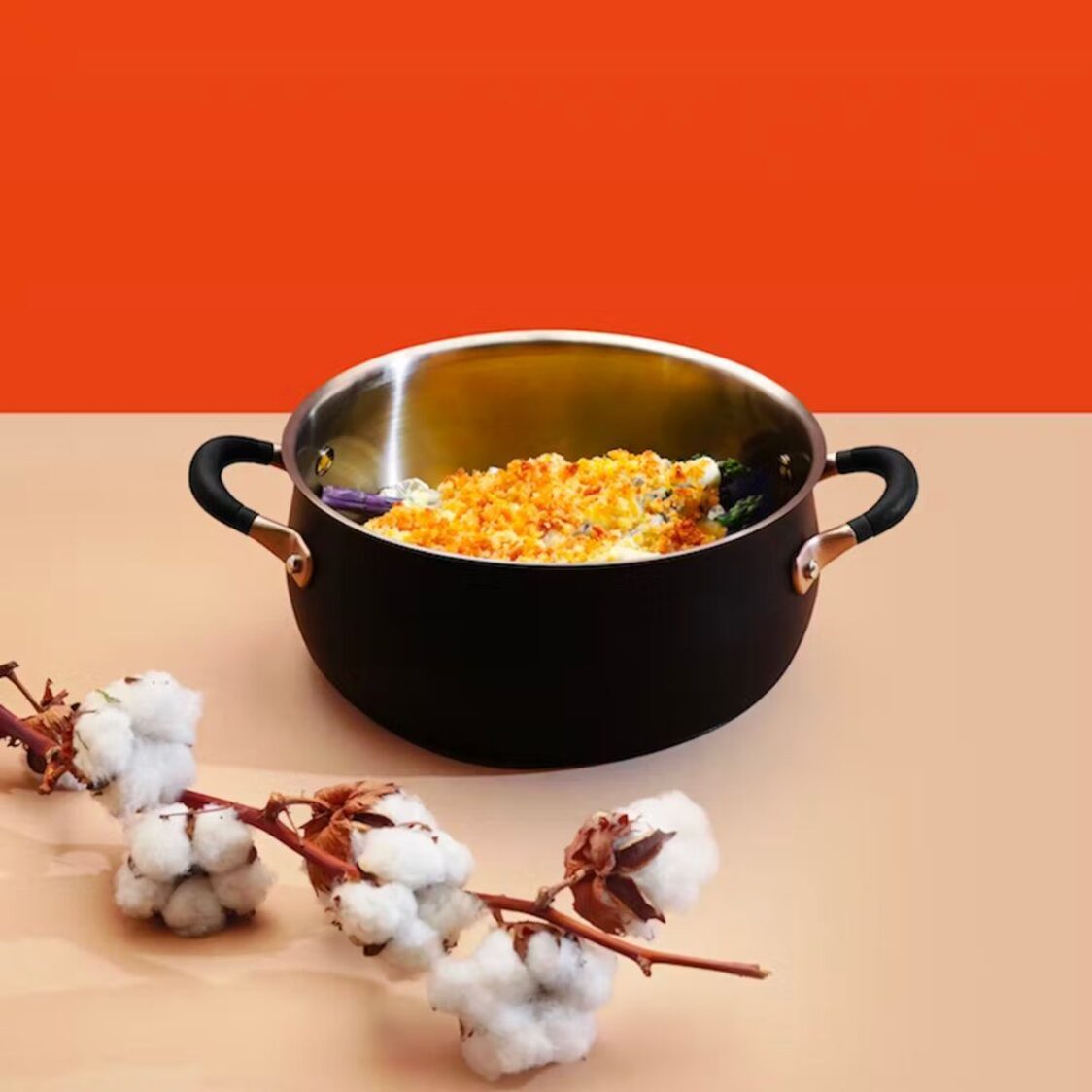 Meyer Accent Stainless Steel 24cm | 4.7L Open Casserole (Induction)