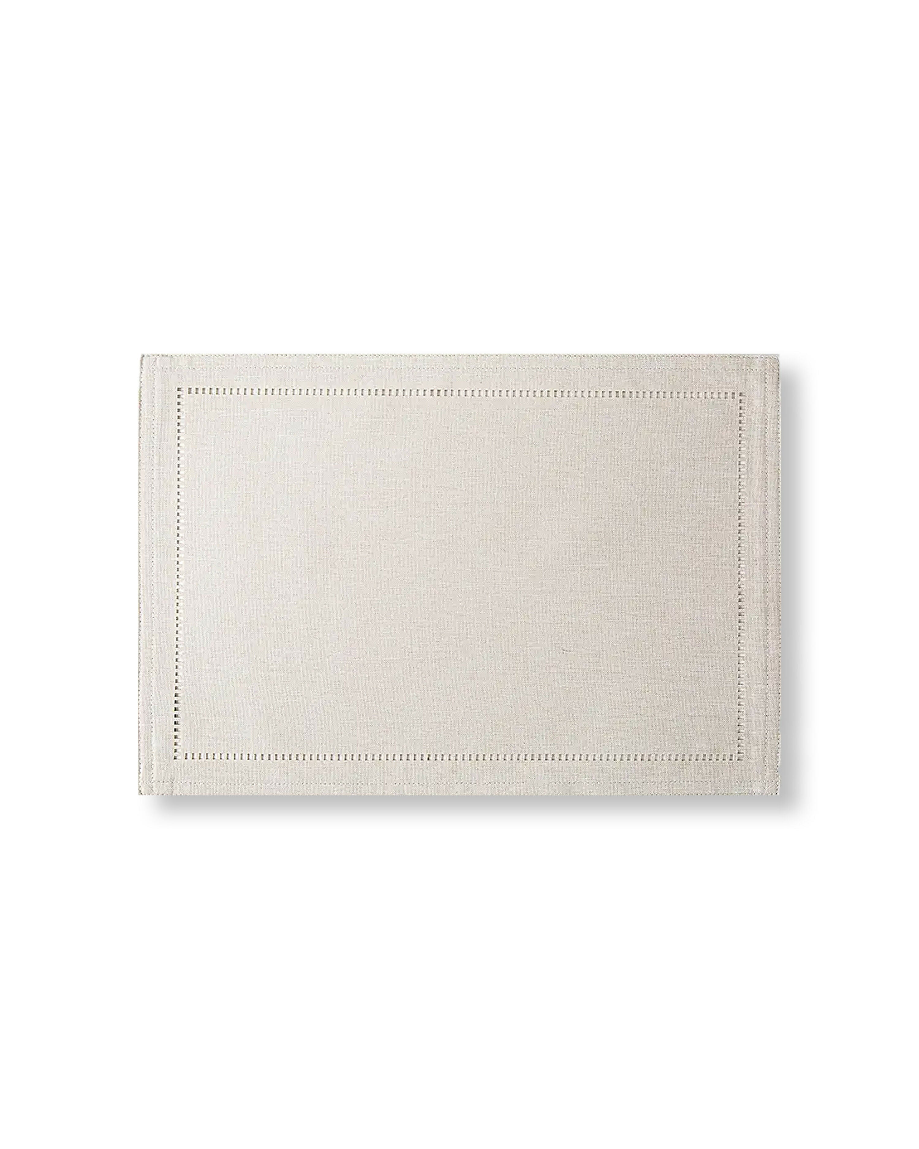 Rapee Sonia Lasercut Placemat – Cationic Fabric – 33 x 45 cm – Stone