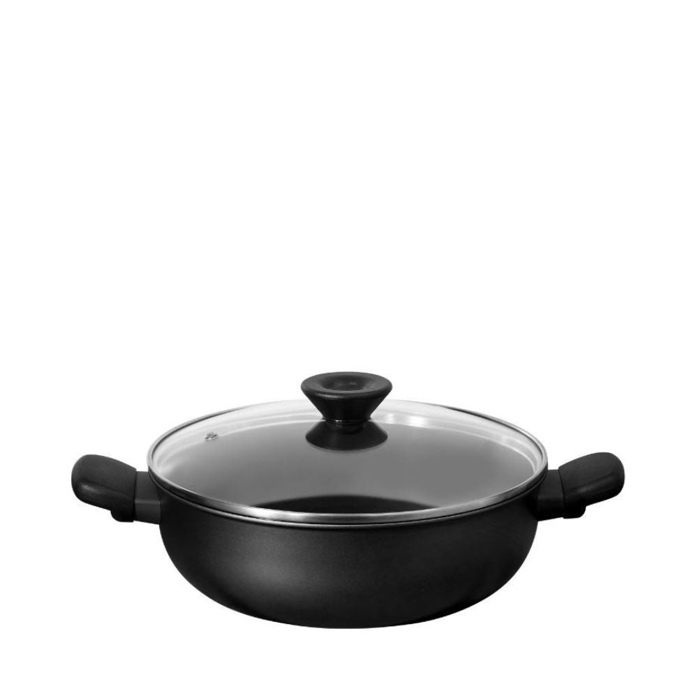 Meyer Midnight Nonstick 26cm Covered Wok 85081