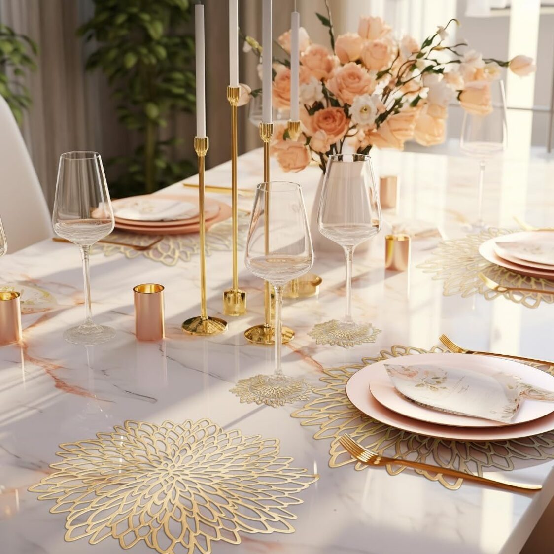 J. Rapee Sparkle Placemat Gold