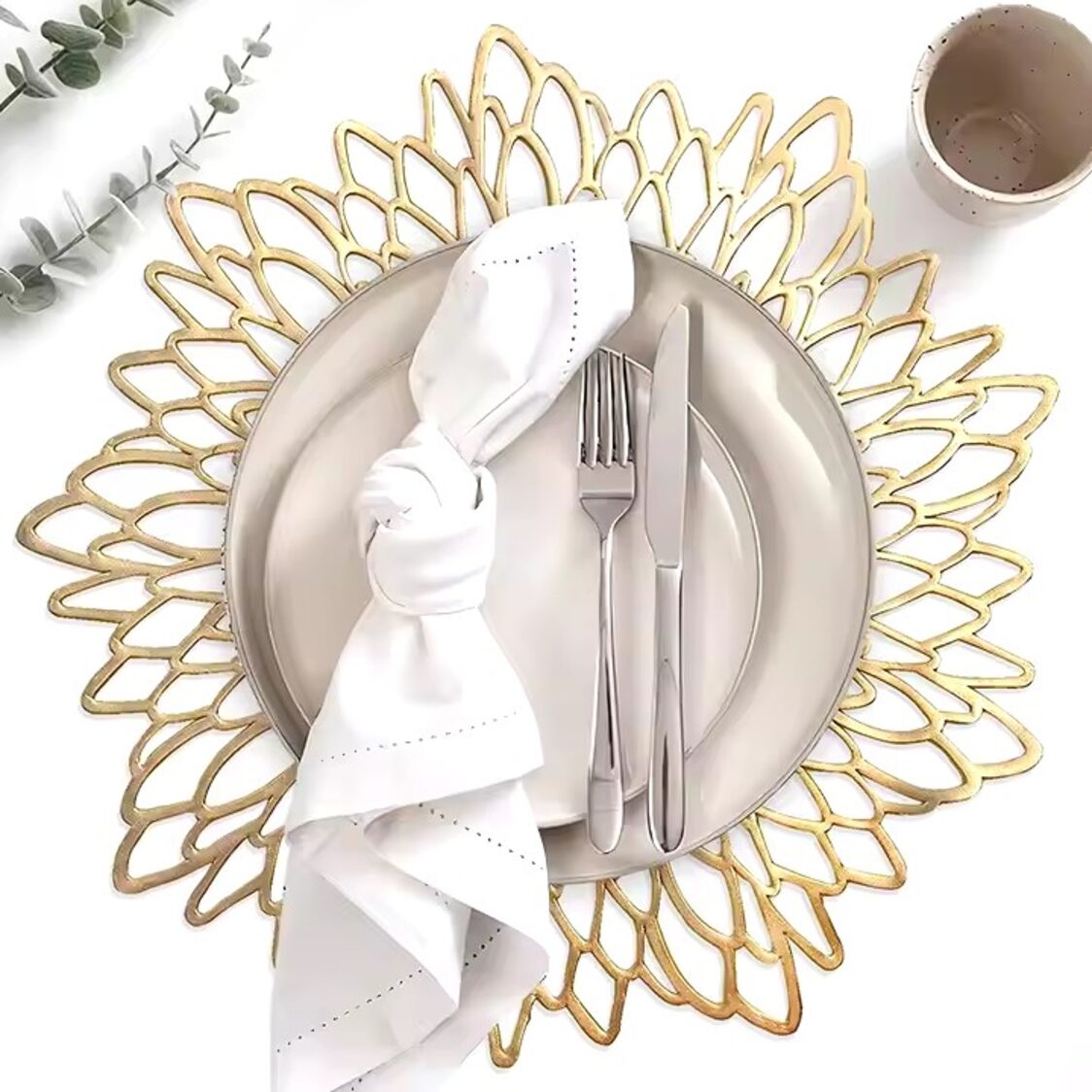J. Rapee Sparkle Placemat Gold