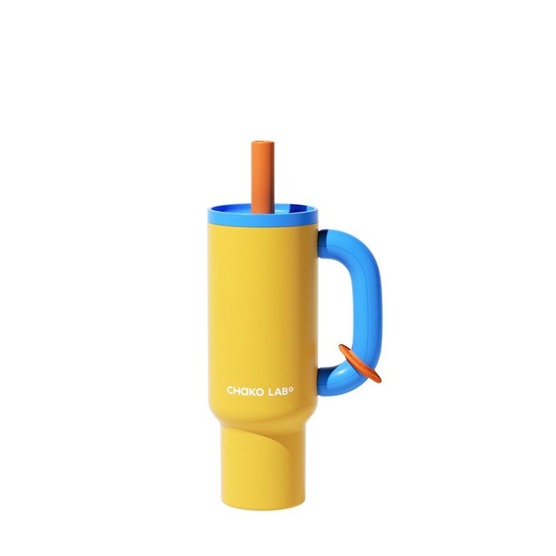 Chako Lab 1050ml Bawang Thermos Cup Orange Blue