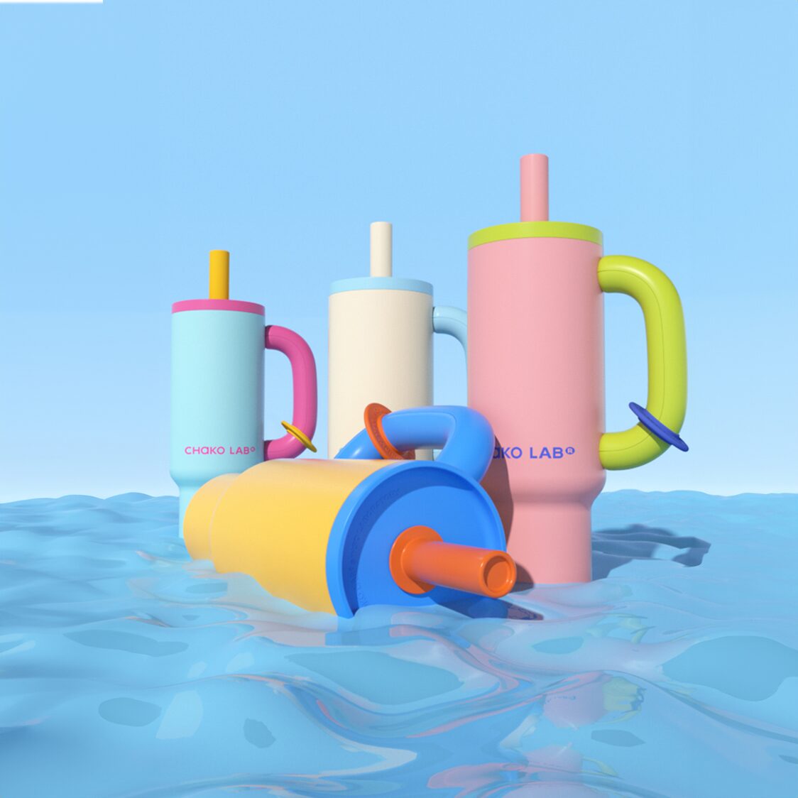 Chako Lab 1050ml Bawang Thermos Cup