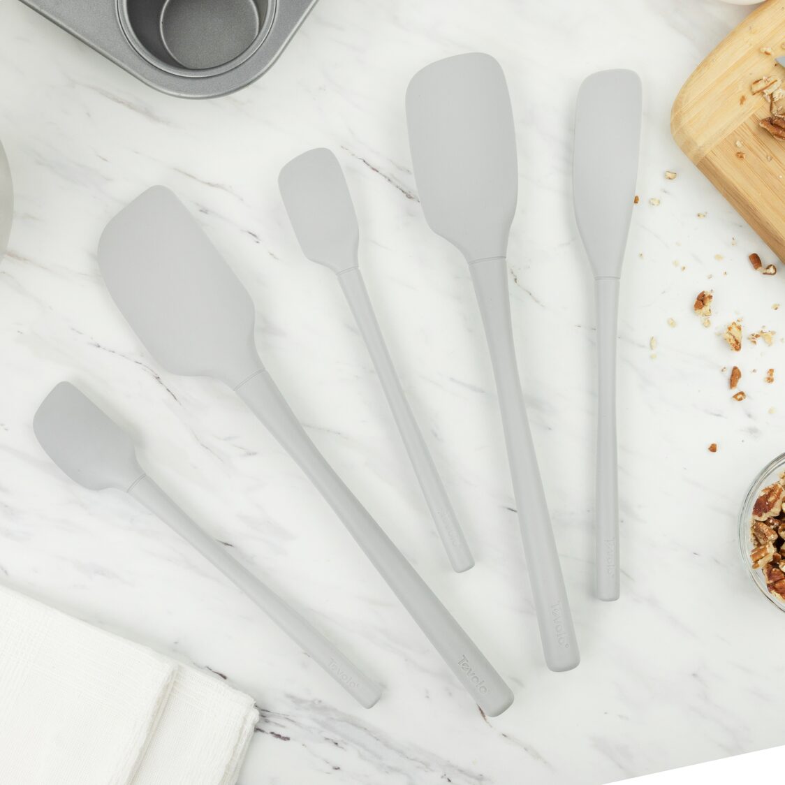 Tovolo Flex-Core Spatula Silicone Set S/5