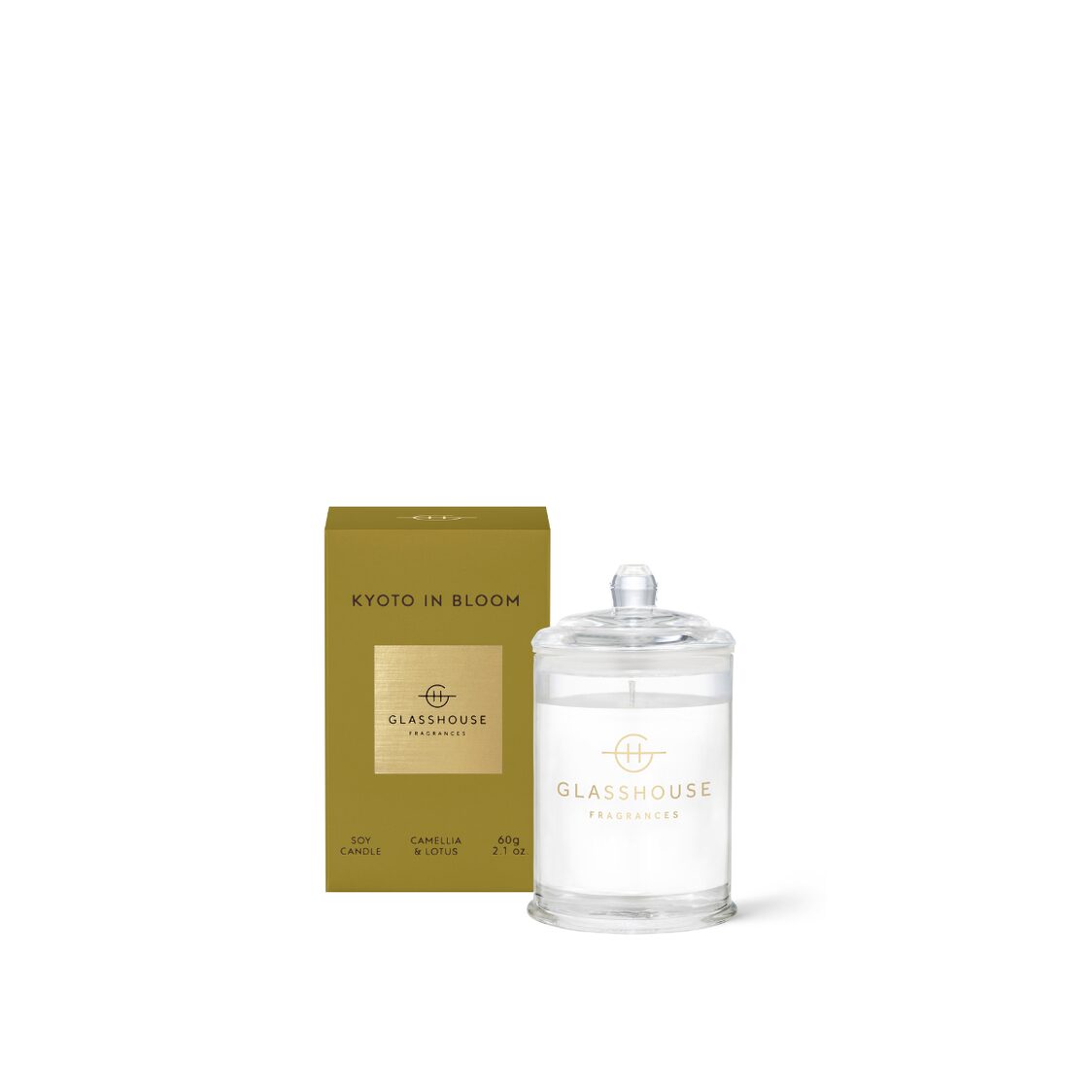 Glasshouse Soy Candle 60g | Kyoto in Bloom