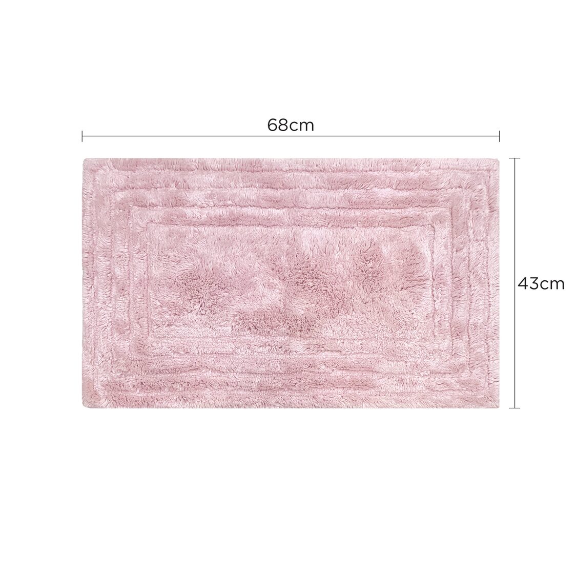 Charles Millen Signature Collection Regis 100% Supersoft Yarn Tufted Mat