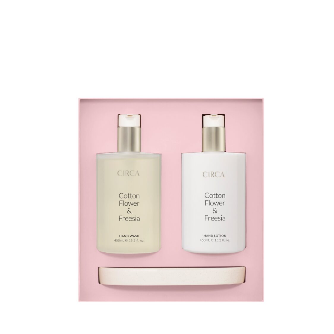 Circa Hand Care Duo Set 900ml - Cotton Flower & Freesia
