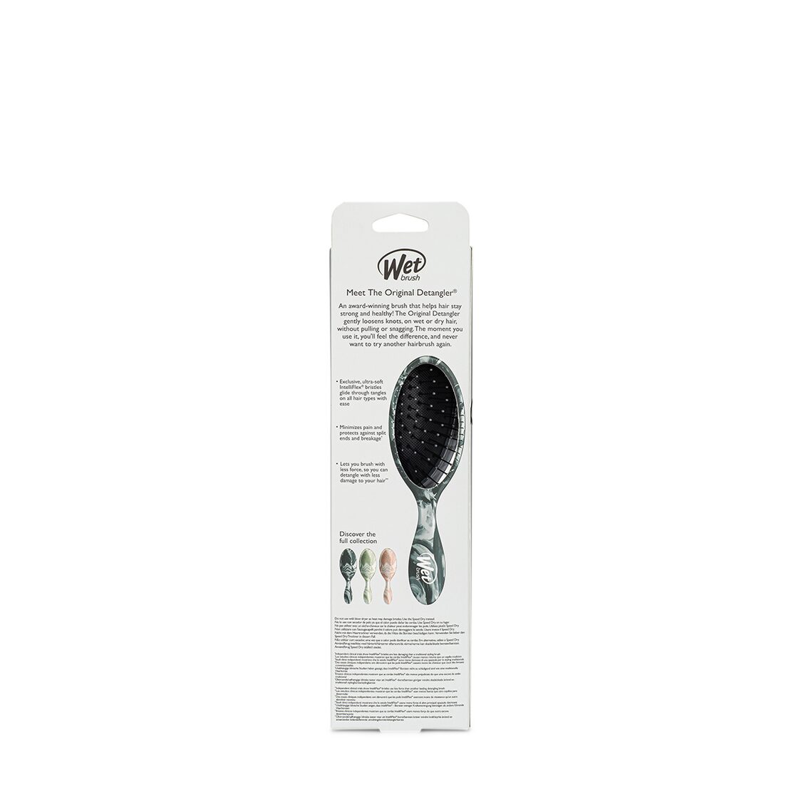 Wet Brush Original Detangler Watercolour Black Wave