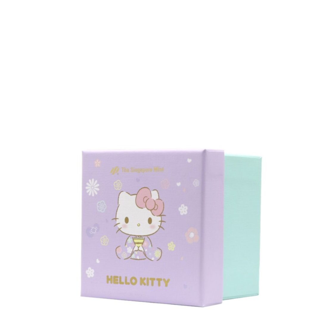 The Singapore Mint Sanrio Hello Kitty Showa Collection 24K Gold Foil Mini Figure