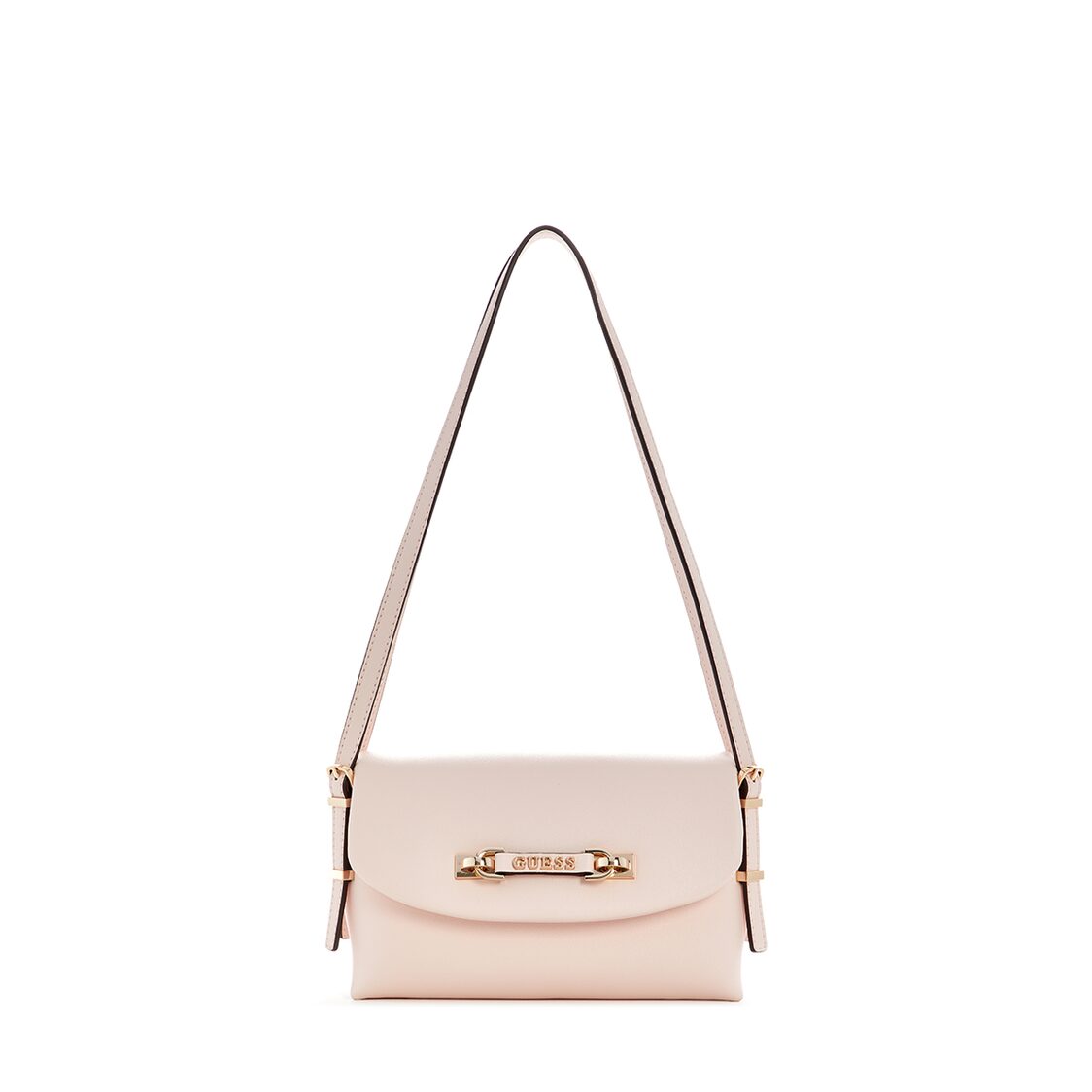 Guess Lefia Flap Shoulder Bag - Rose Water