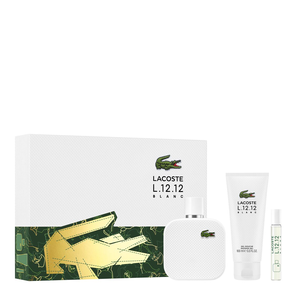Lacoste L.12.12. Blanc 3pc Gift Set