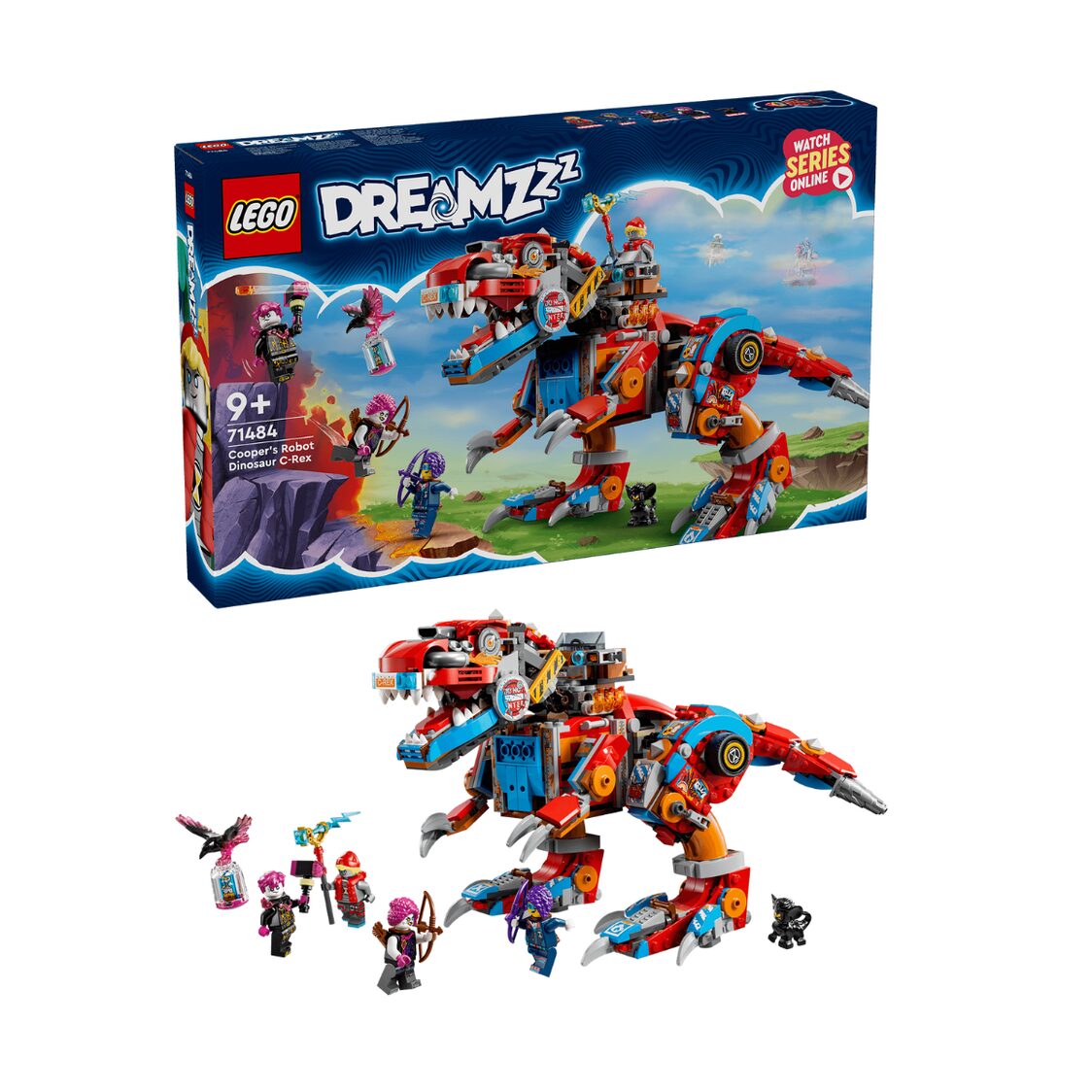 Lego Cooper's Robot Dinosaur C-Rex 71484