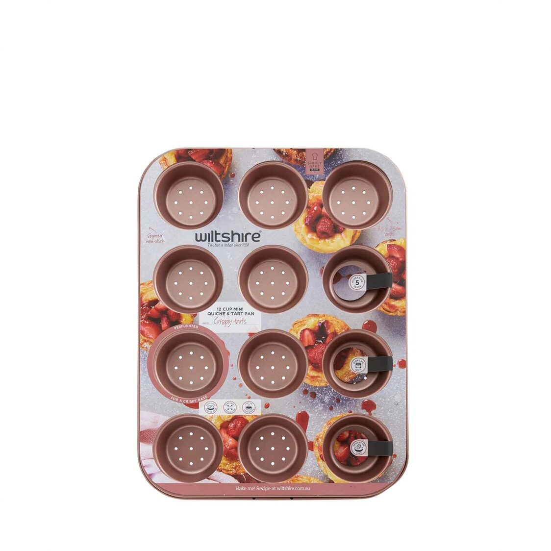 Wiltshire Perforated Quiche 12 Cup 40718