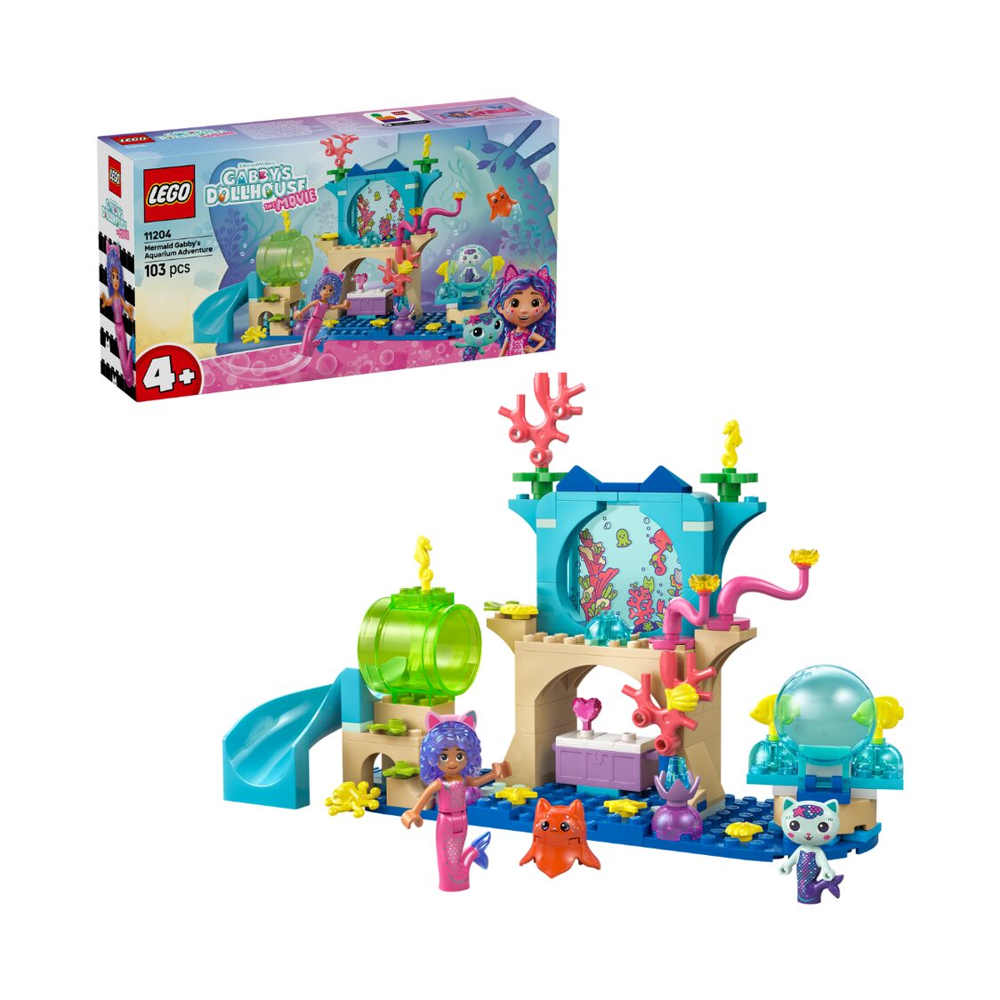 Lego Mermaid Gabby's Aquarium Adventure 11204