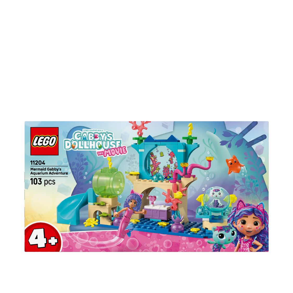 Lego Mermaid Gabby's Aquarium Adventure 11204
