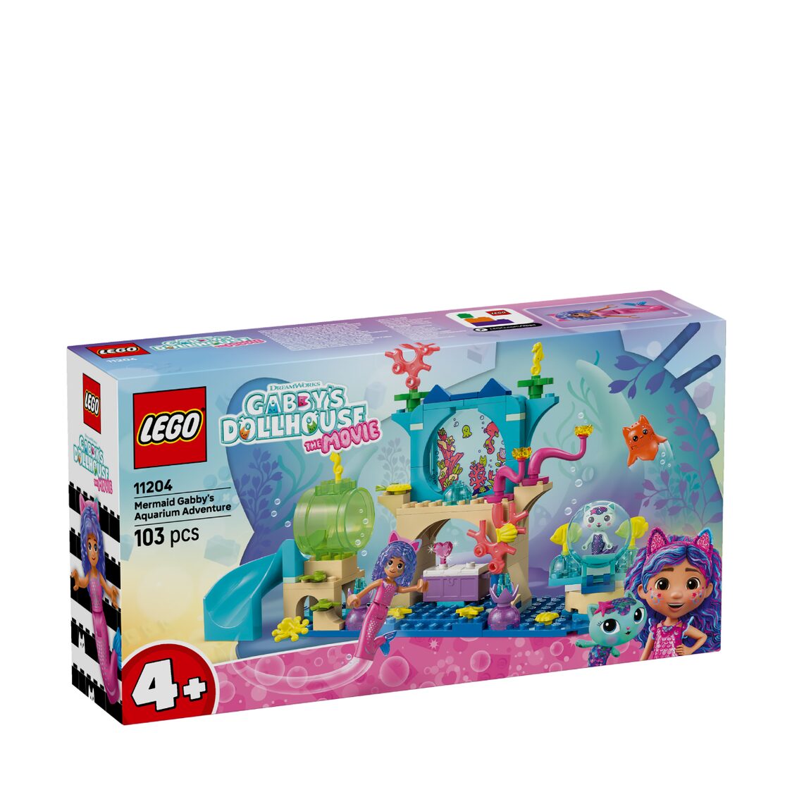 Lego Mermaid Gabby's Aquarium Adventure 11204