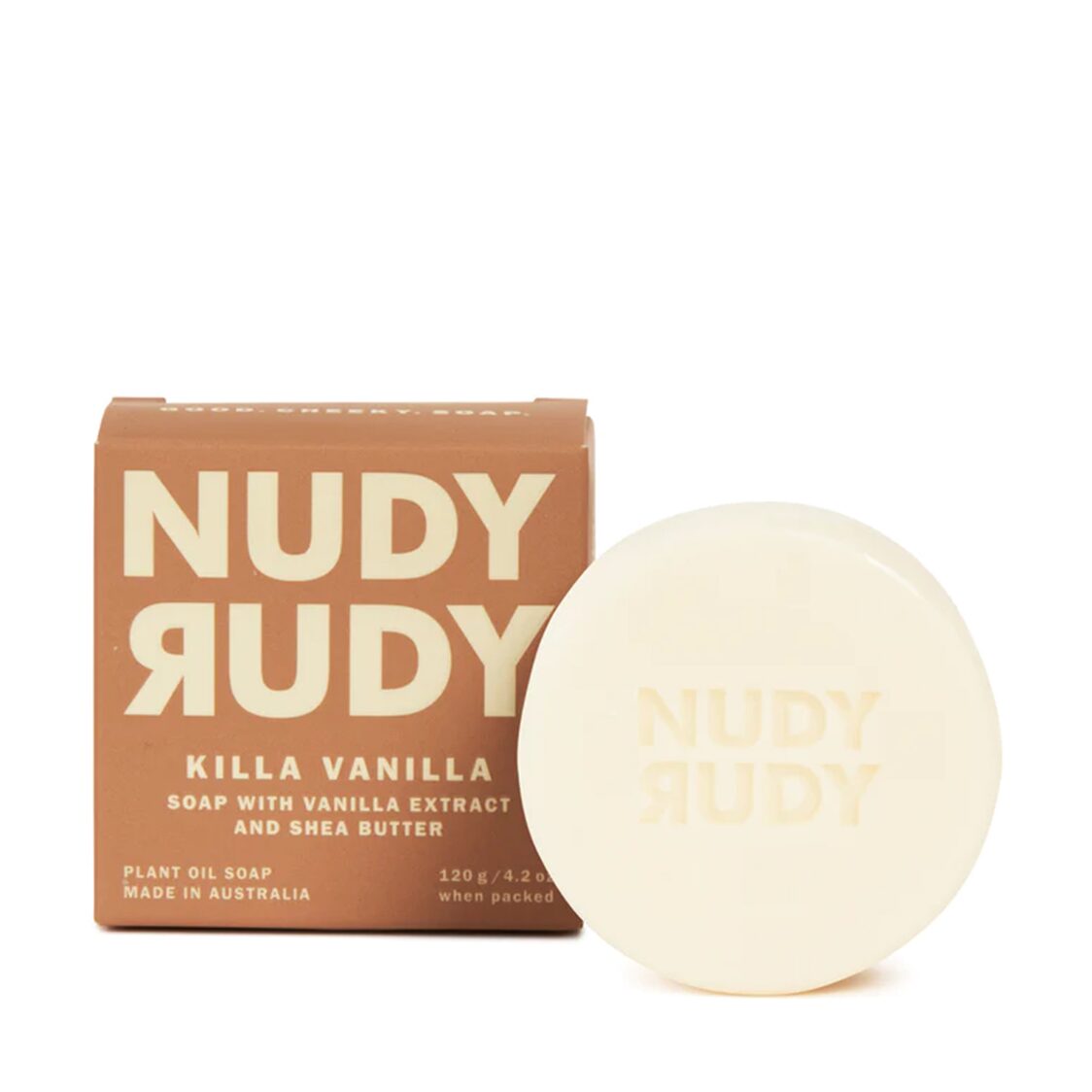 Nudy Rudy Killa Vanilla Soap Bar 150g