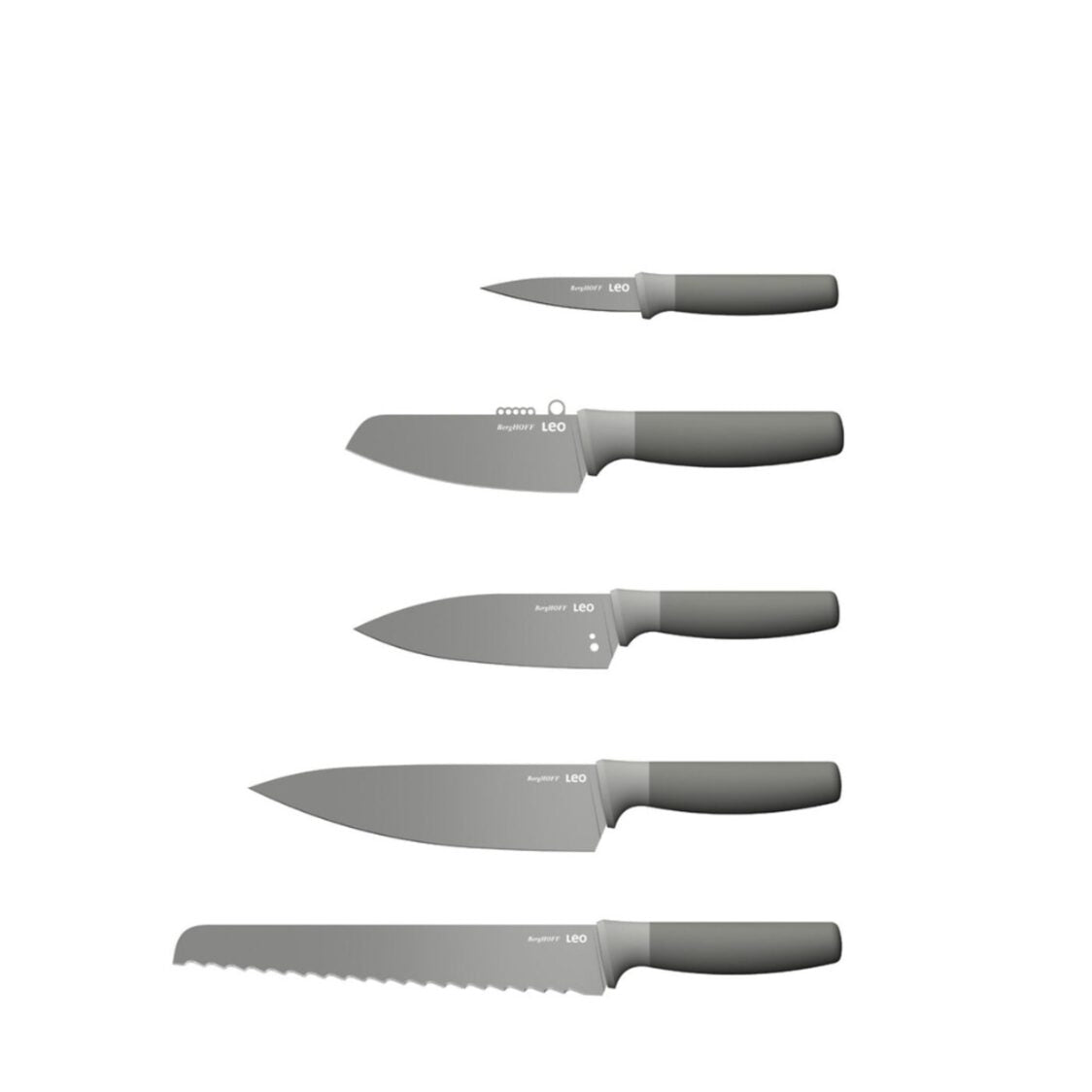Berghoff 6-Pc Knife Block Set Balance Basic